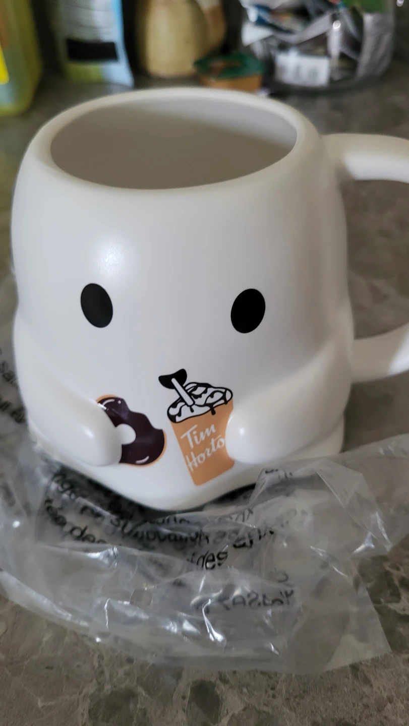 Tim Hortons Ghost Heat Changing Mug