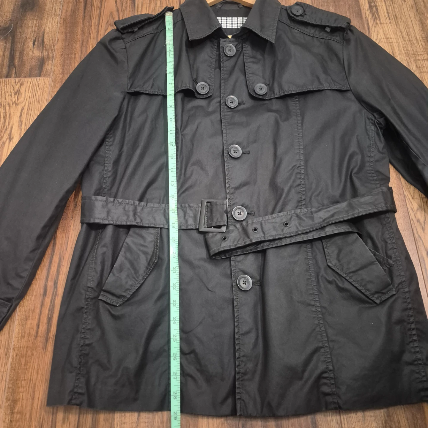 Black Trench Coat - photo 3