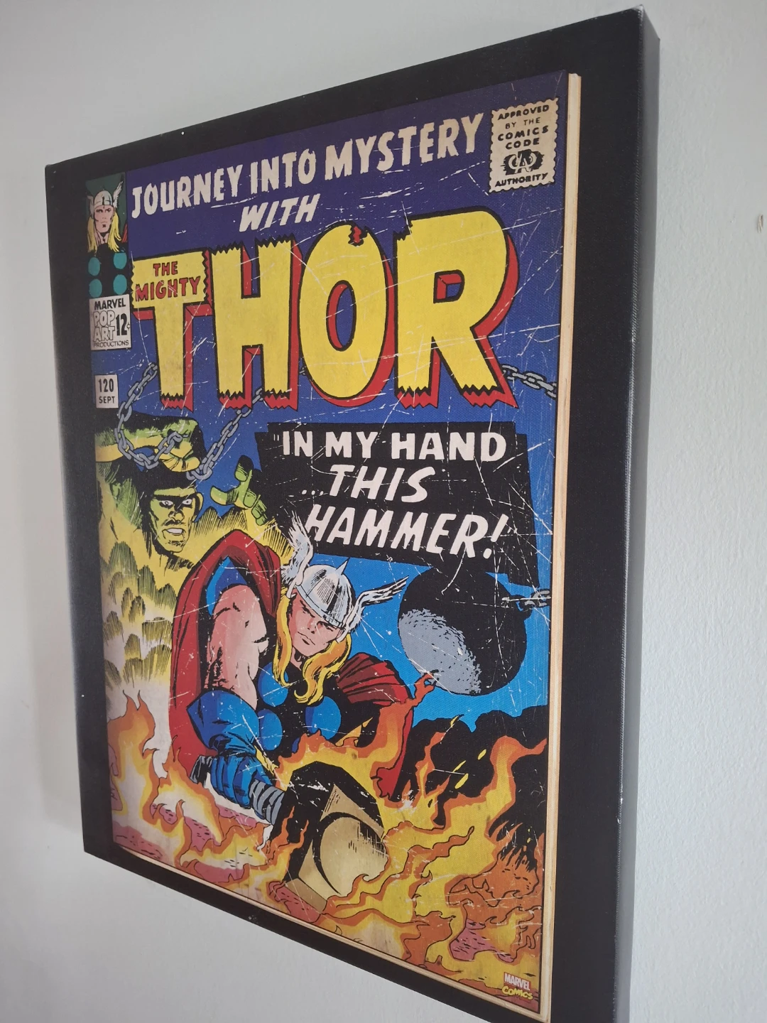 Marvel Thor Canvas Wall Art