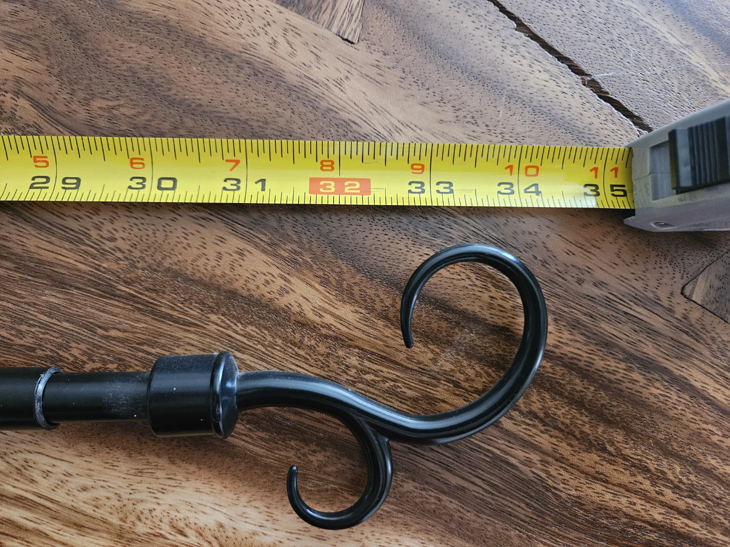 Black Metal Curtain Rods - photo 2