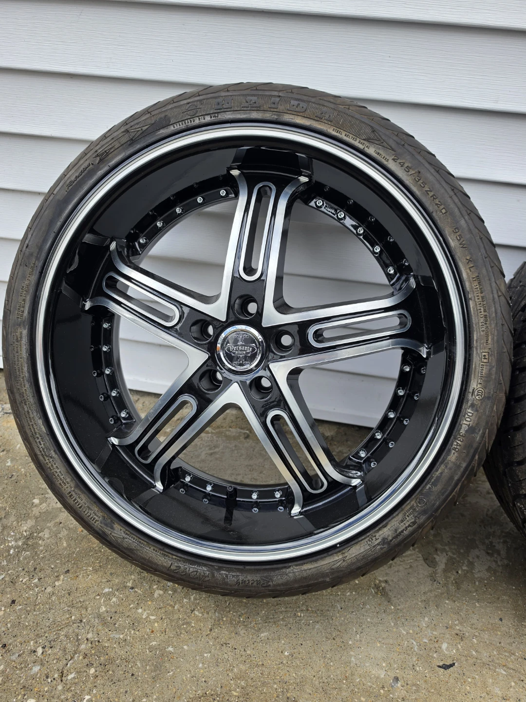 5 - 20 inch Versante rims wheels 5x112 w new tires