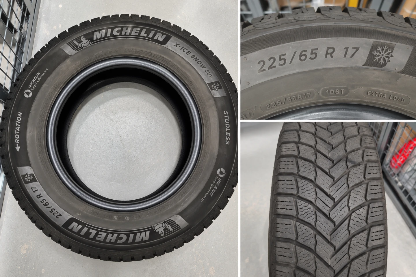 4 Michelin X-Ice Snow SUV Tires 225/65R17 - photo 4