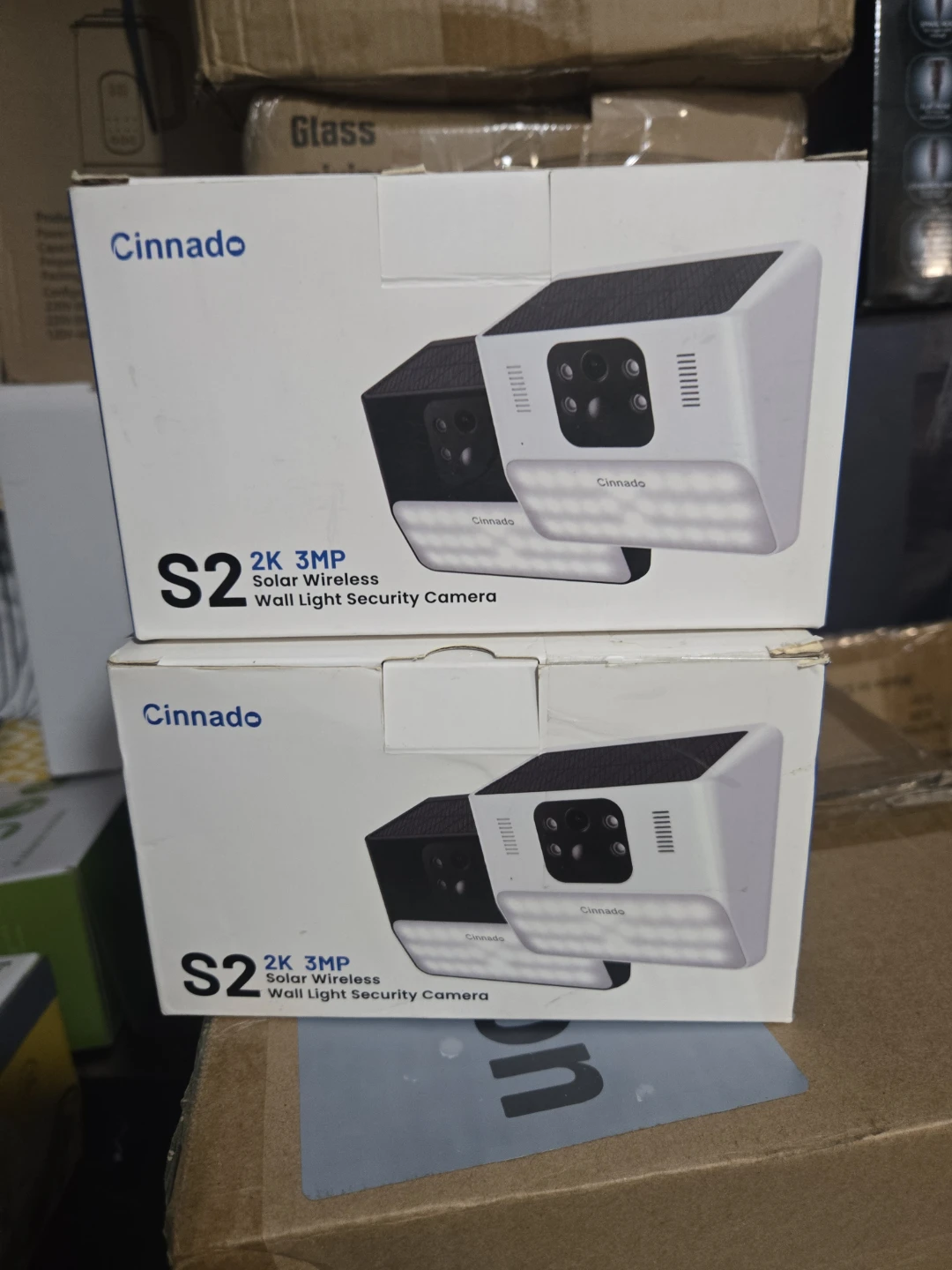 Cinnado 2K Solar Wall Light Security Camera S2 - photo 5