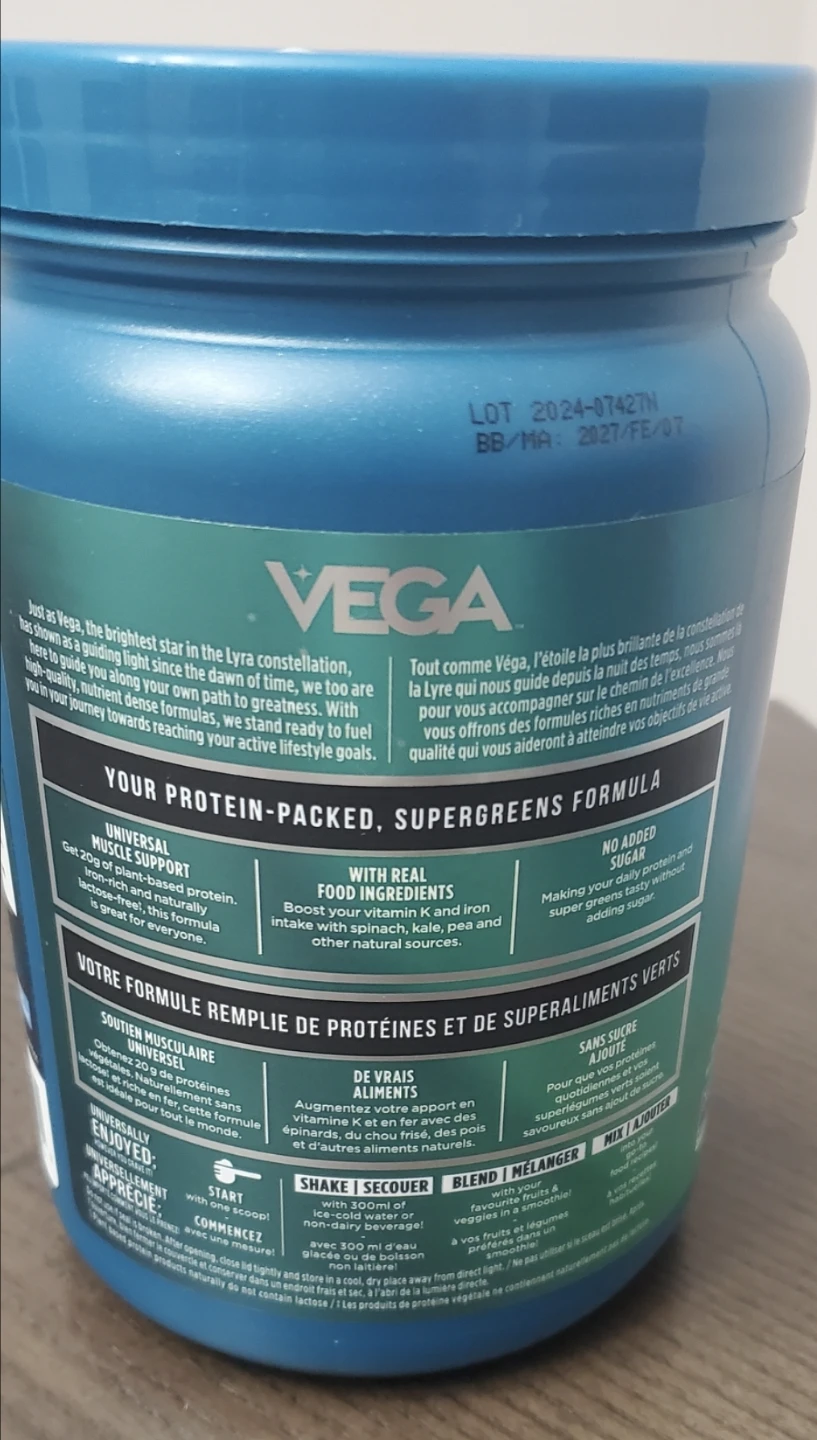 Vega Protein + SuperGreens - photo 2