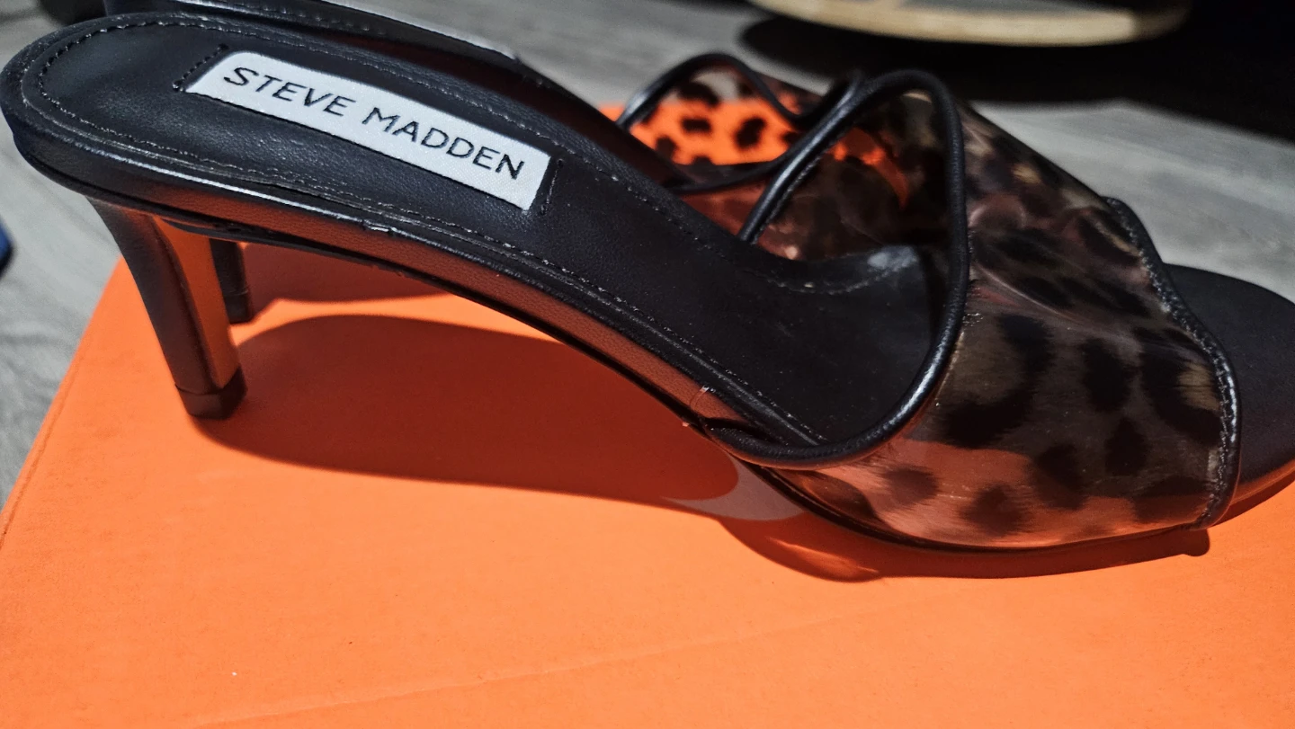 Steve Madden Leopard Print Heeled Mules - photo 4