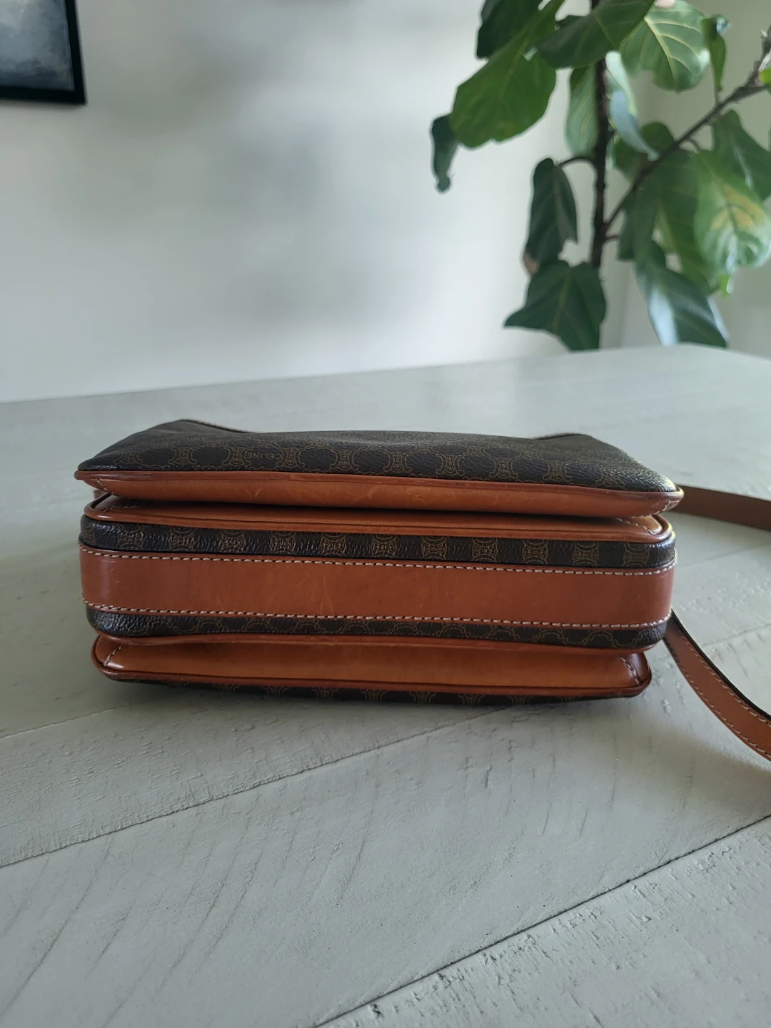 Celine Macadam Horse Bit Shoulder Bag - photo 4