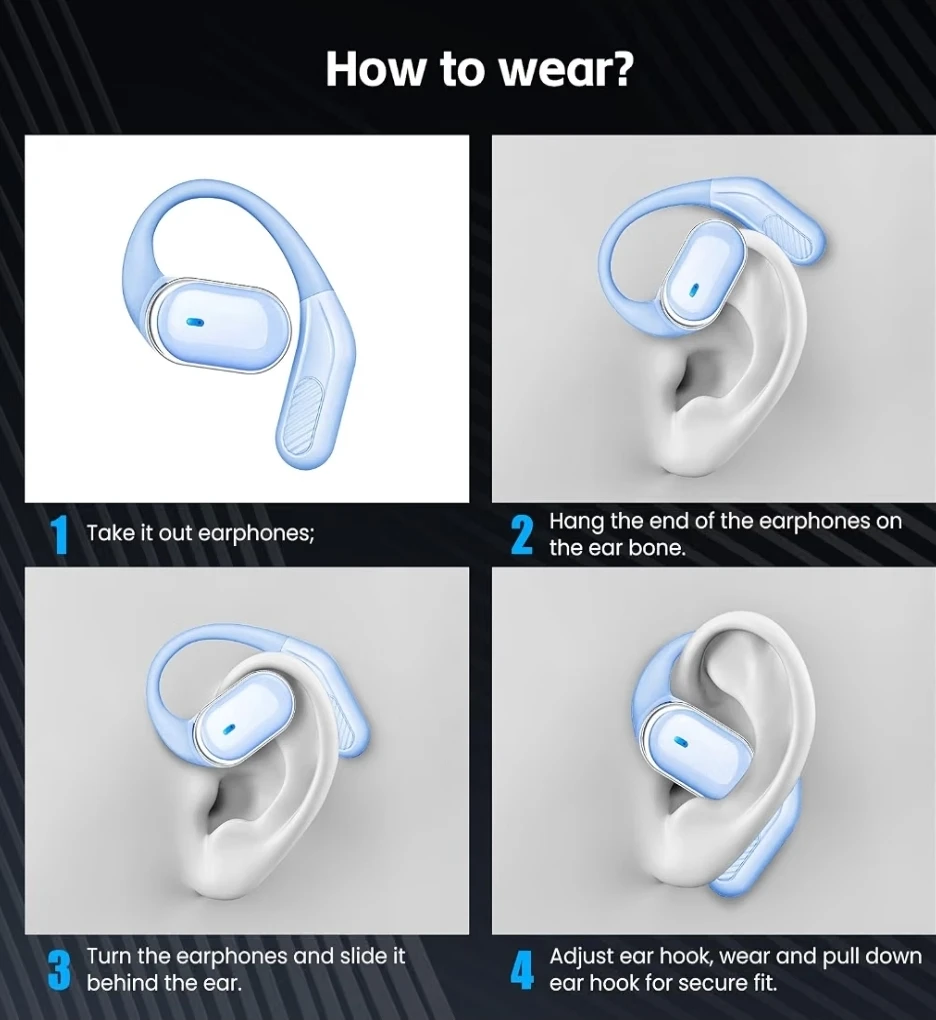NEW open ear wireless earbuds - photo 4
