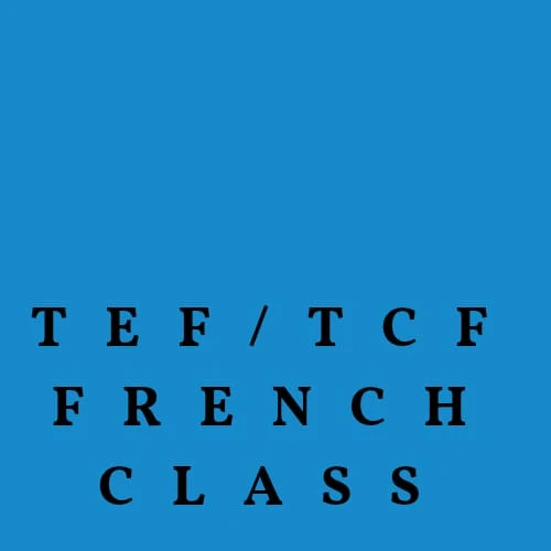 TEF / TCF French Class