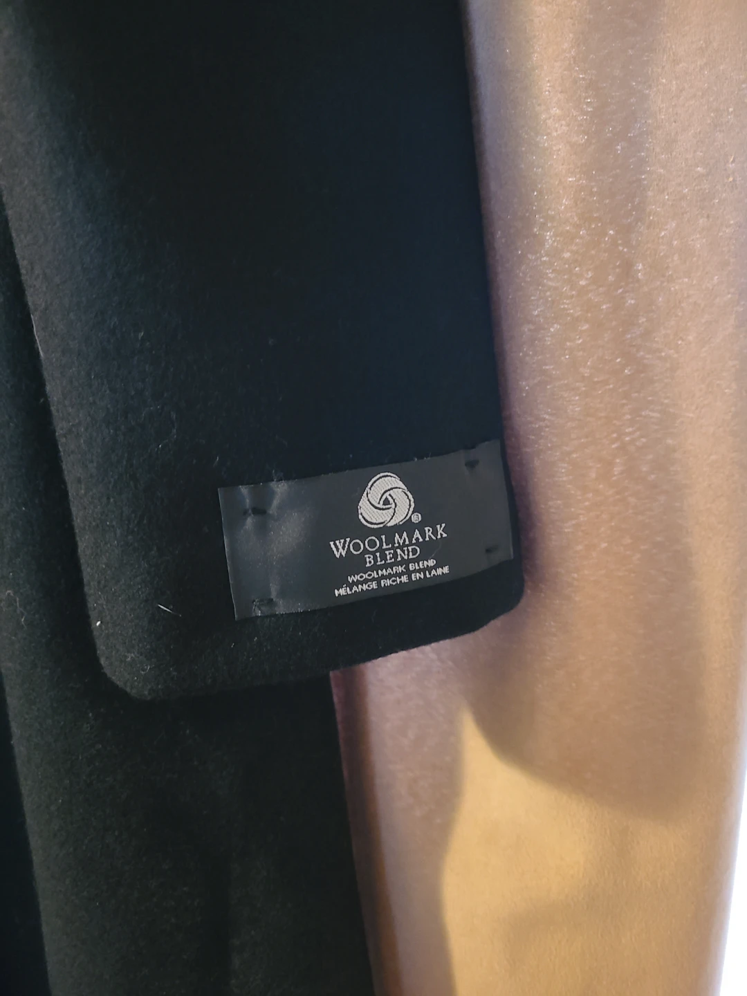 Le Château Black Woolmark Blend Coat XL - photo 2