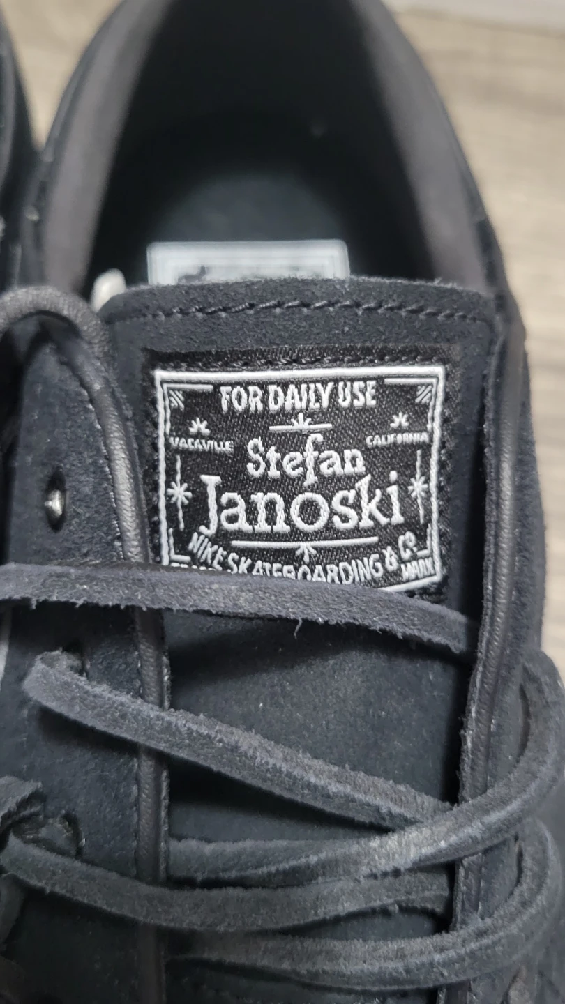 Nike SB Stefan Janoski Shoes Black Size 8.5 US - photo 2