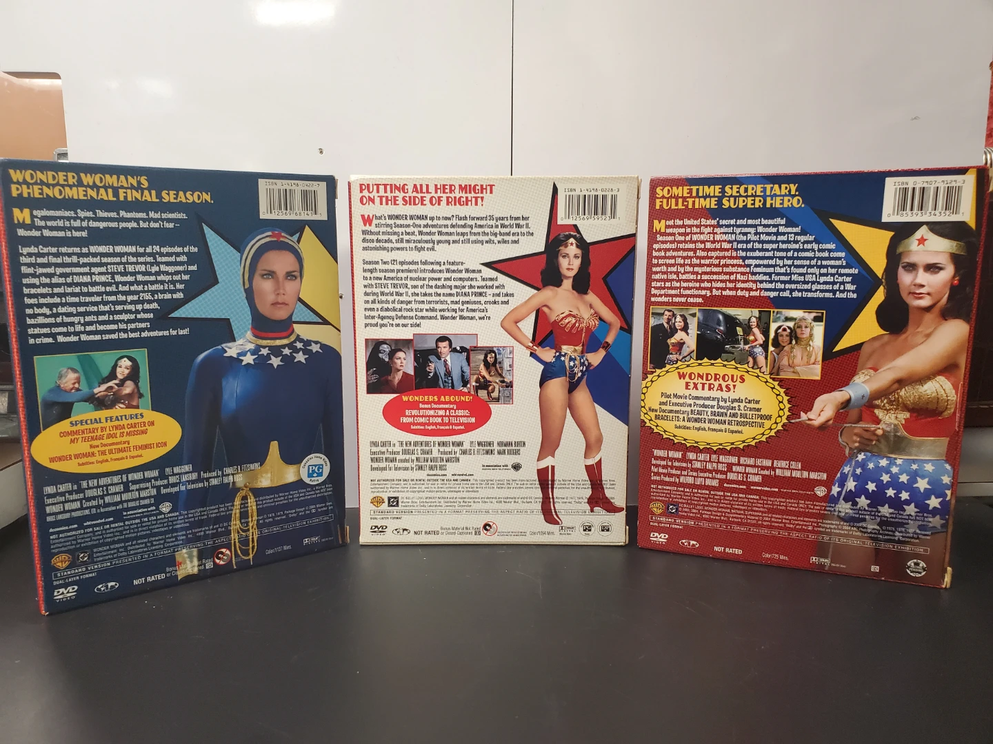 Wonder Woman Complete Seasons 1, 2, and 3 DVD Sets - photo 3