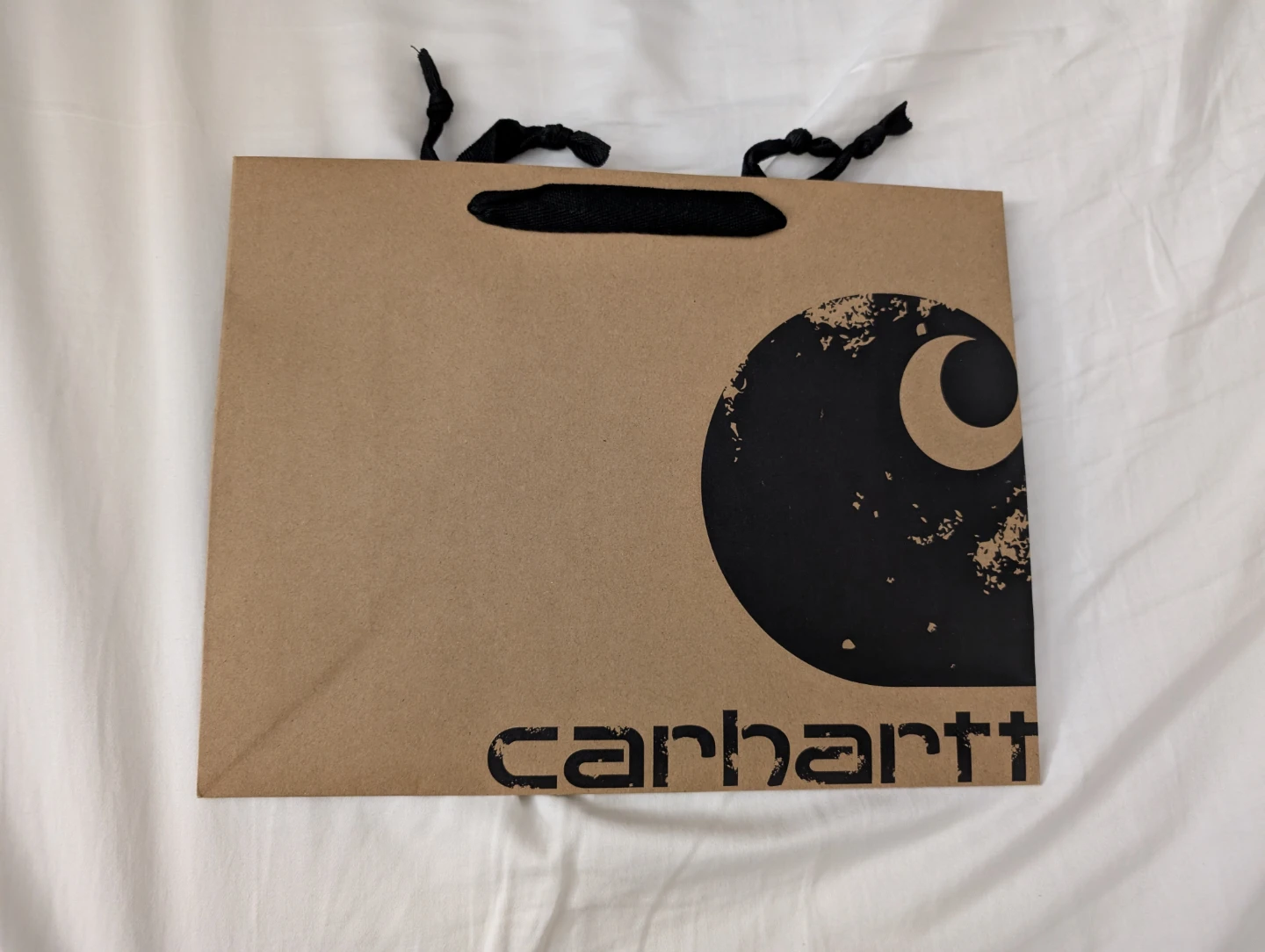 Brand New Carhartt Paper Shopping Bag Gift Bag