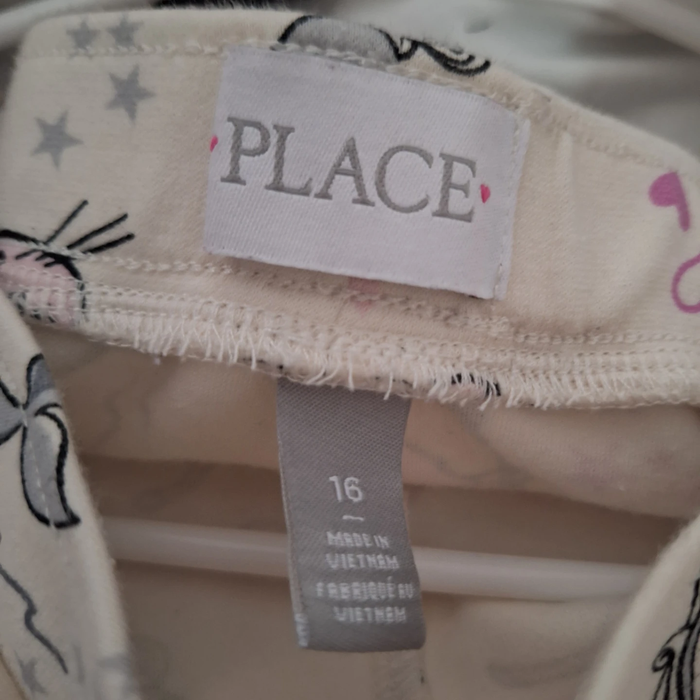 Childrens Place Unicorn Print Pants Size 16 - photo 3