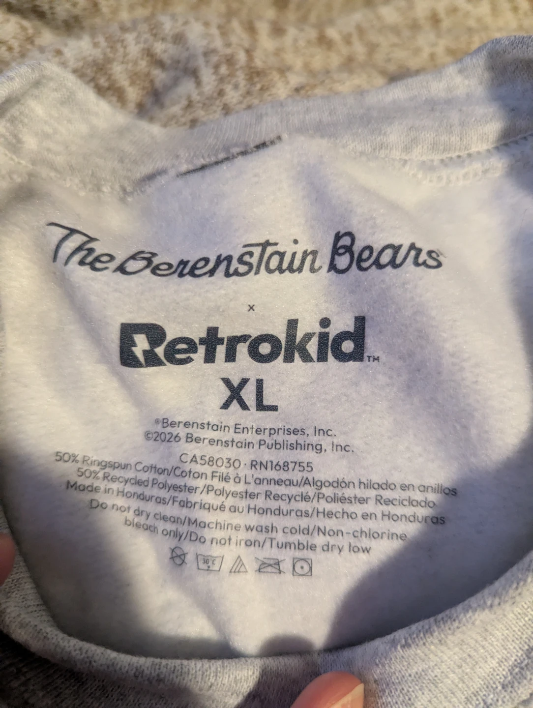 The Berenstain Bears Retrokid Crewneck Sweatshirt XL - photo 2