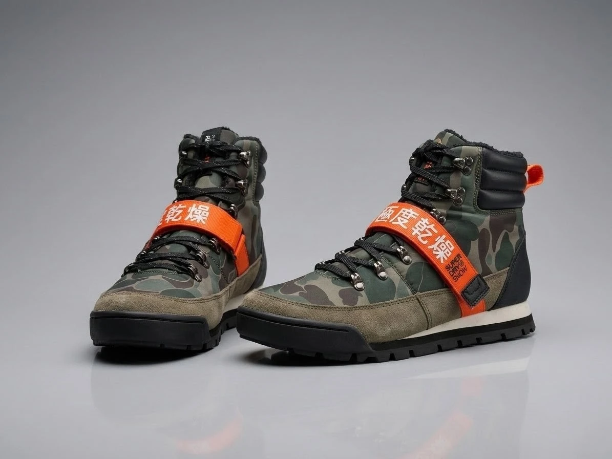 Superdry Snow Camo Winter Boots