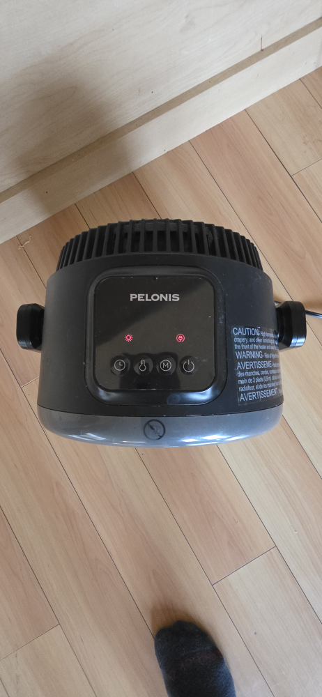Pelonis portable electric heater and fan