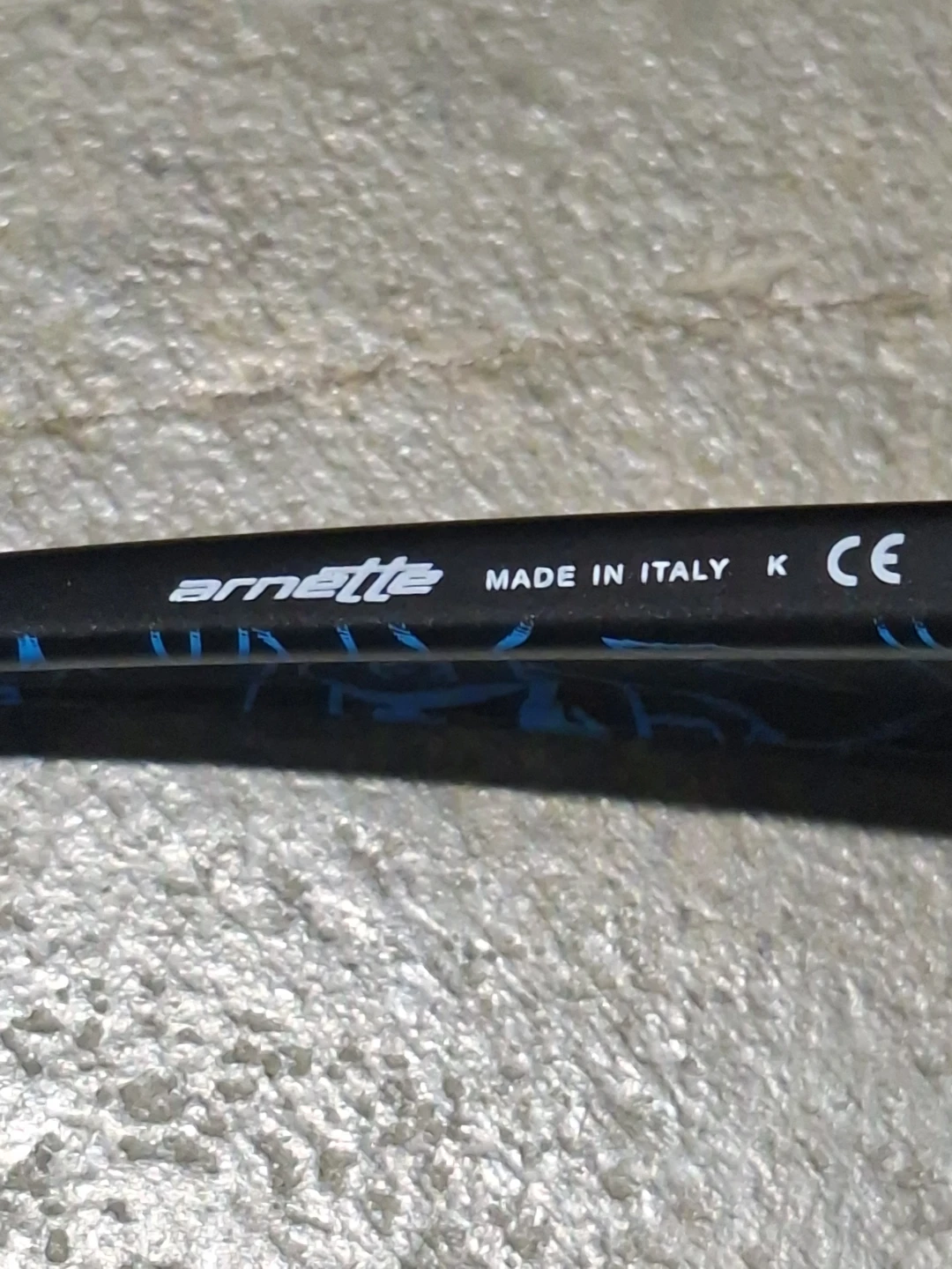 Arnette Hold Up AN4139 Sunglasses Matte Black Blue Print NIB - photo 2