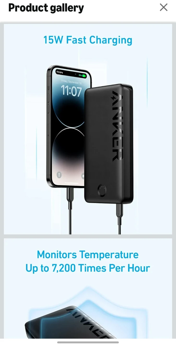 Anker Powercore 20000mah powerbank - photo 5