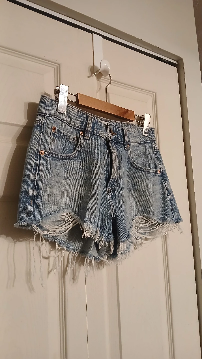Garage festival cotton jean shorts size 1 / 25 - photo 2