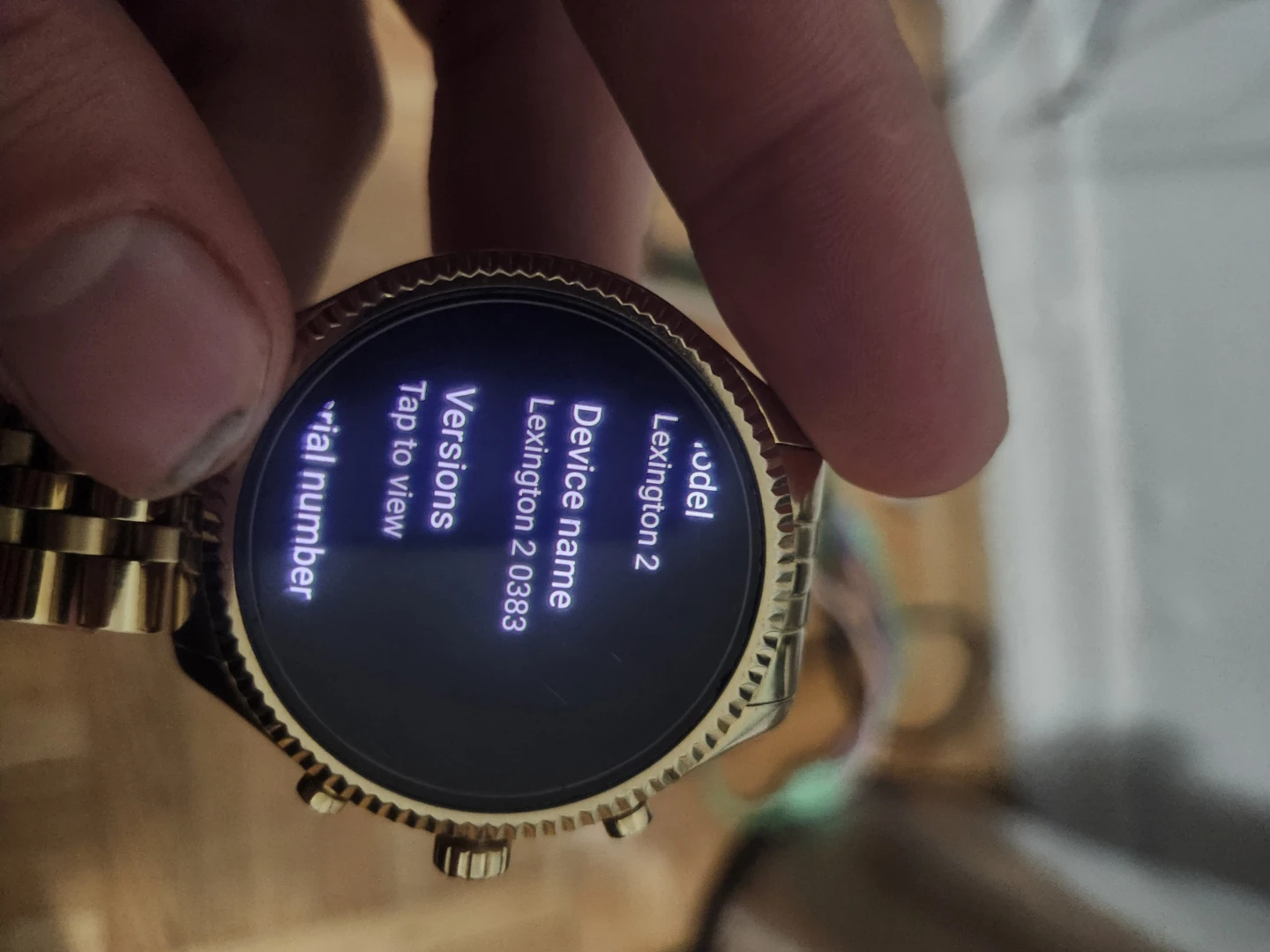 Michael Kors Lexington 2 Gold Smartwatch