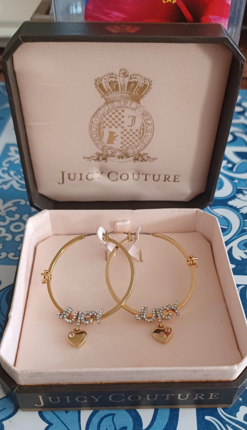 Juicy Couture Hoop Earrings