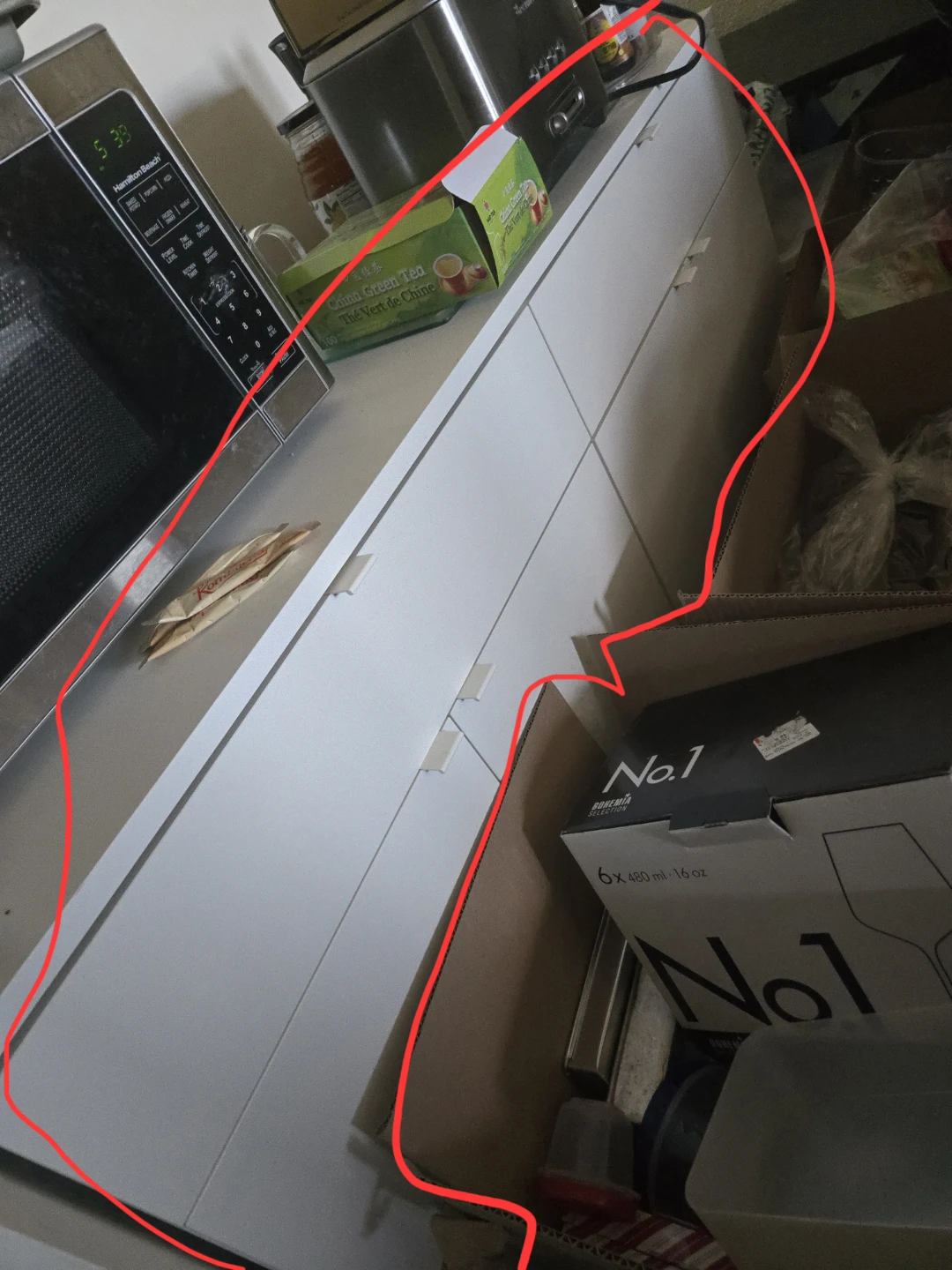IKEA VIHALS Sideboard, white, (moving sale)