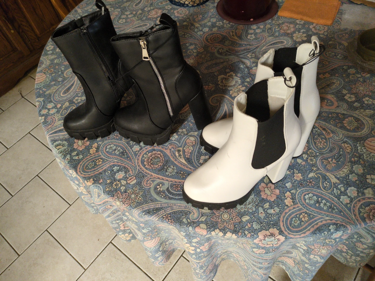 Two Pairs of Boots, Size 6