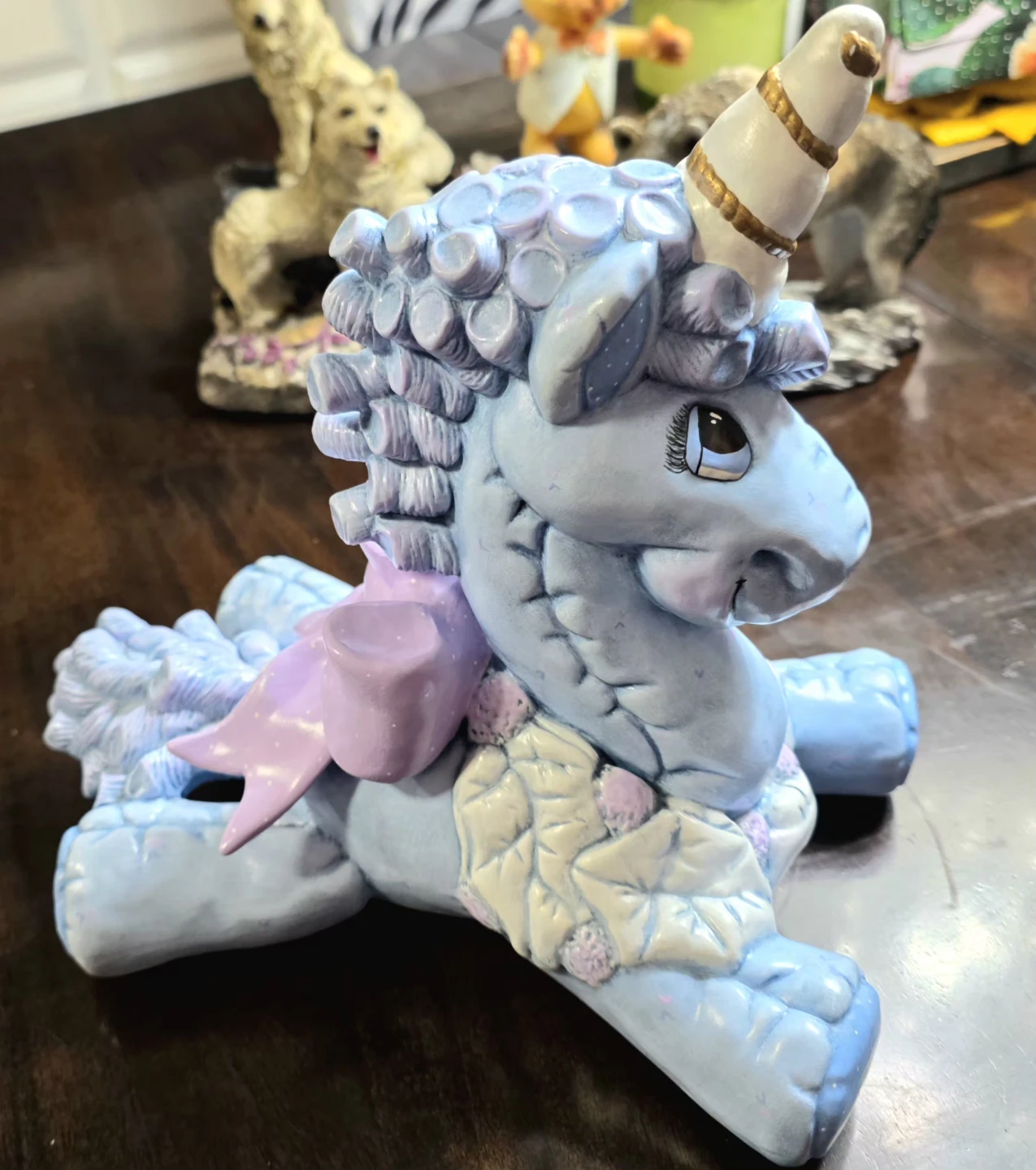 Vintage Preciosa Unicorn Figurine