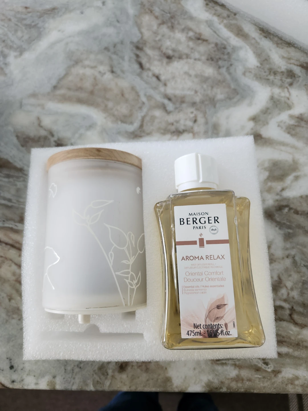 Maison Berger Paris Aroma Relax Mist Diffuser Set