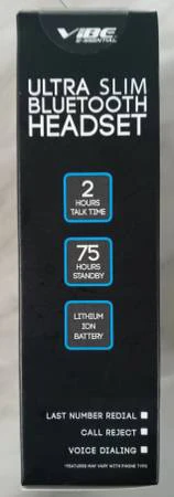 Vibe Ultra Slim Bluetooth Headset (Brand New) - photo 3