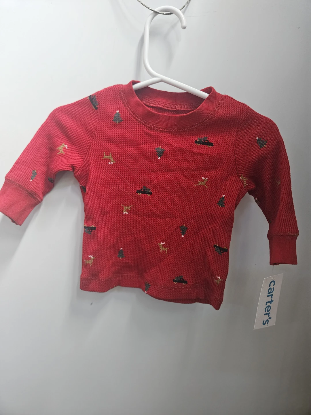 Carter's Baby Boy Overall and Thermal Top Set - photo 2