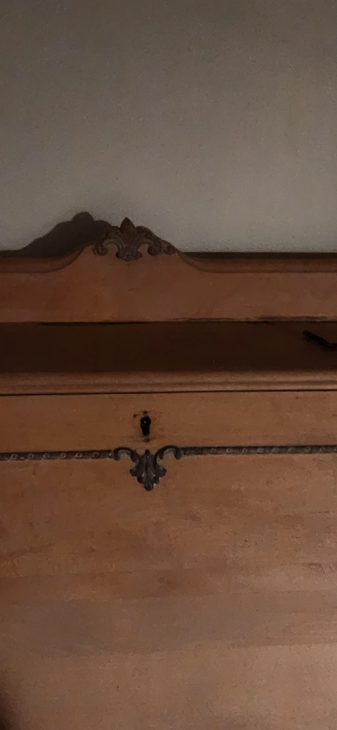 Vintage Wooden Secretary Desk