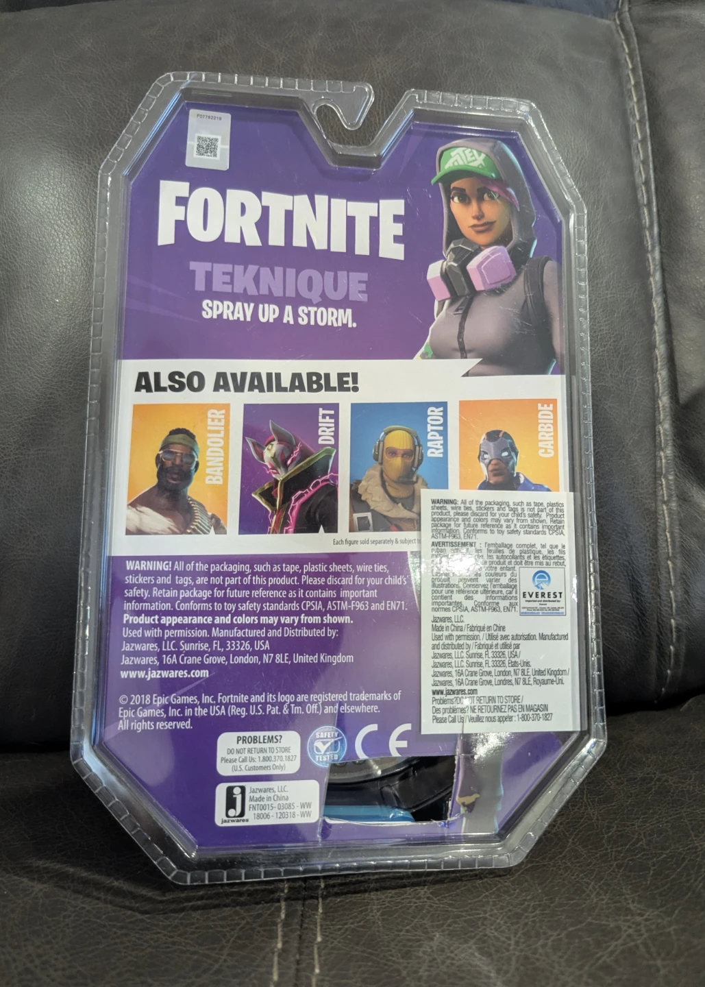 Fortnite Teknique Solo Mode Action Figure - photo 2