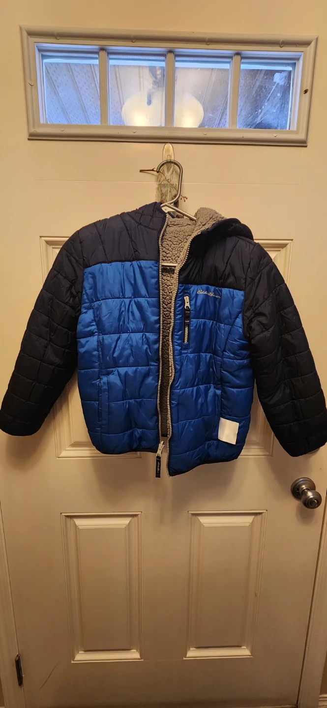 Eddie Bauer Kids Reversible Jacket Blue/Navy