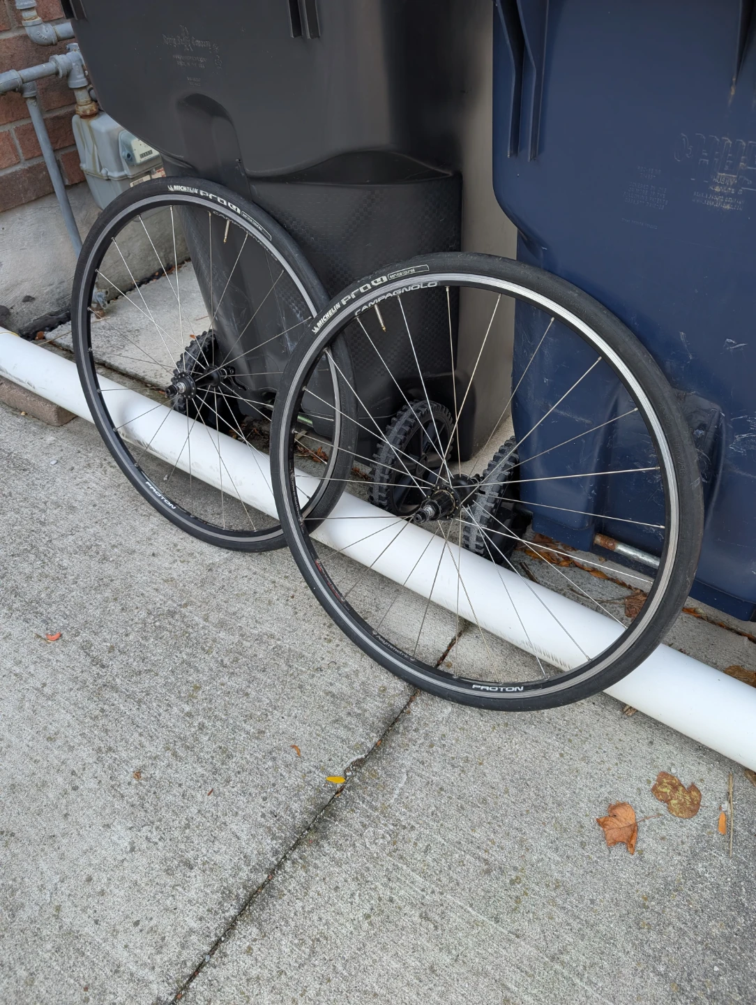 700c Campagnolo Proton Bicycle Wheelset - photo 2
