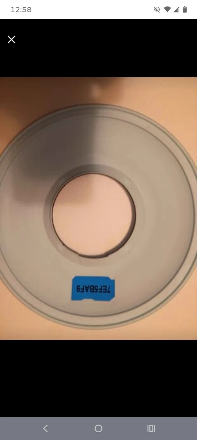 TRON Legacy Identity Sam Durable Flying Disc 2010 Spin Master - photo 4