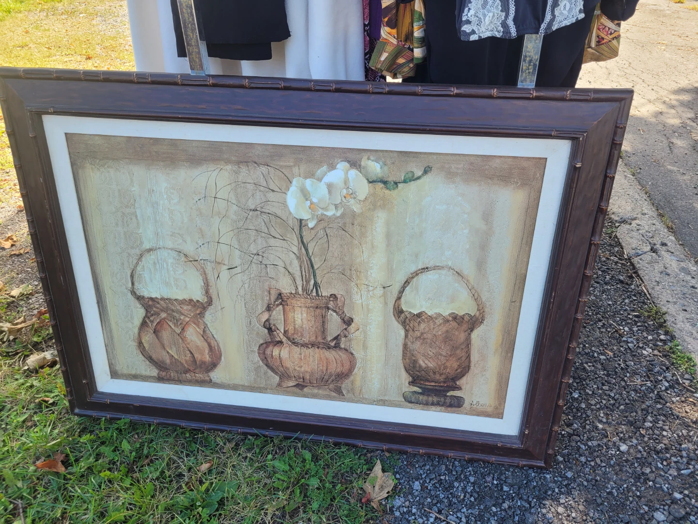 Wood frame no glass ikea