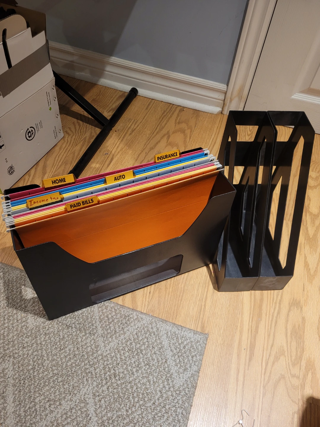 Hanging File Folder Organizer Set