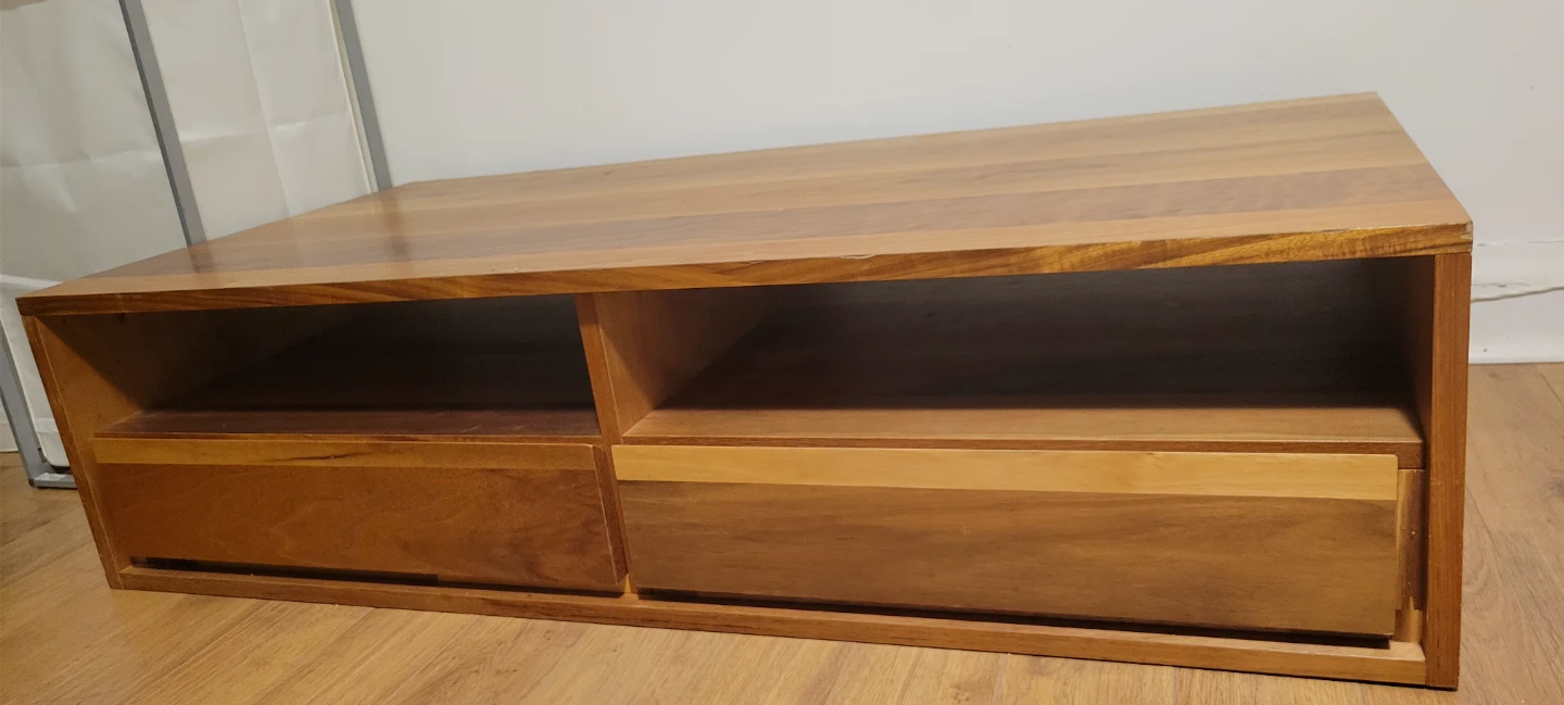 Wooden Media Console