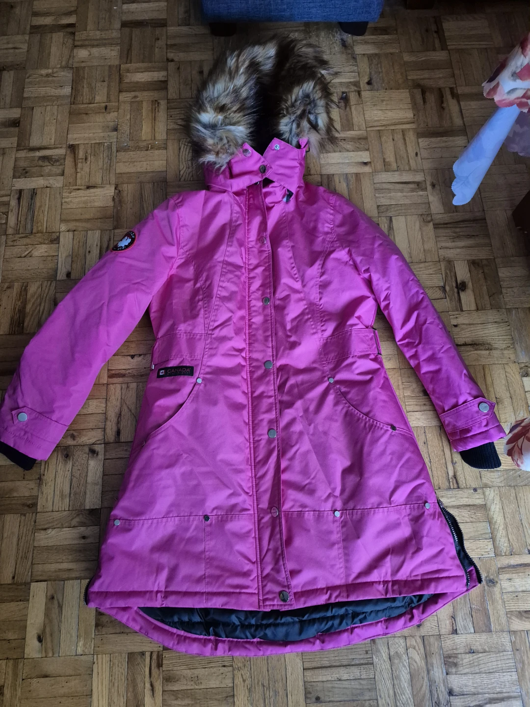 Canada weather gear pink winter Jacket. - photo 2