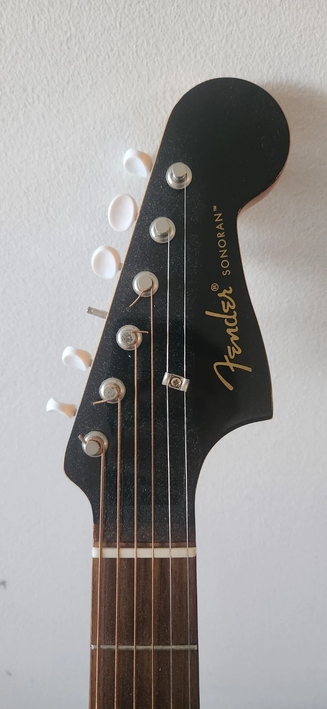 Fender California Series Sonoran SCE BK Guitar - photo 4