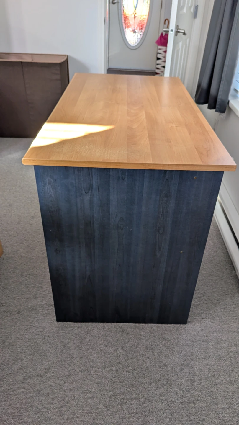 Two-Tone Wooden Desk - photo 4