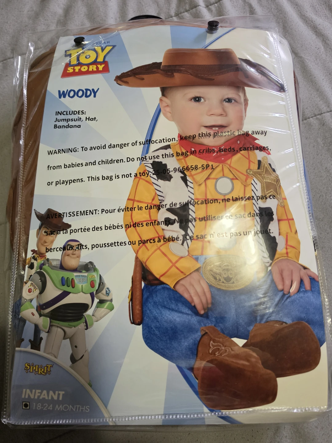 Toy Story Woody Infant Costume