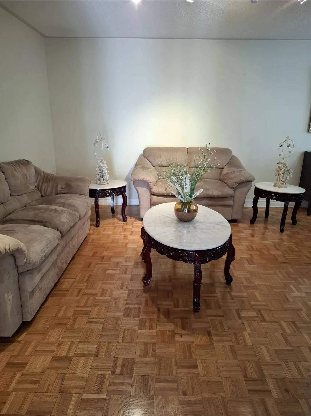 3-Piece Marble Top Table Set - photo 3