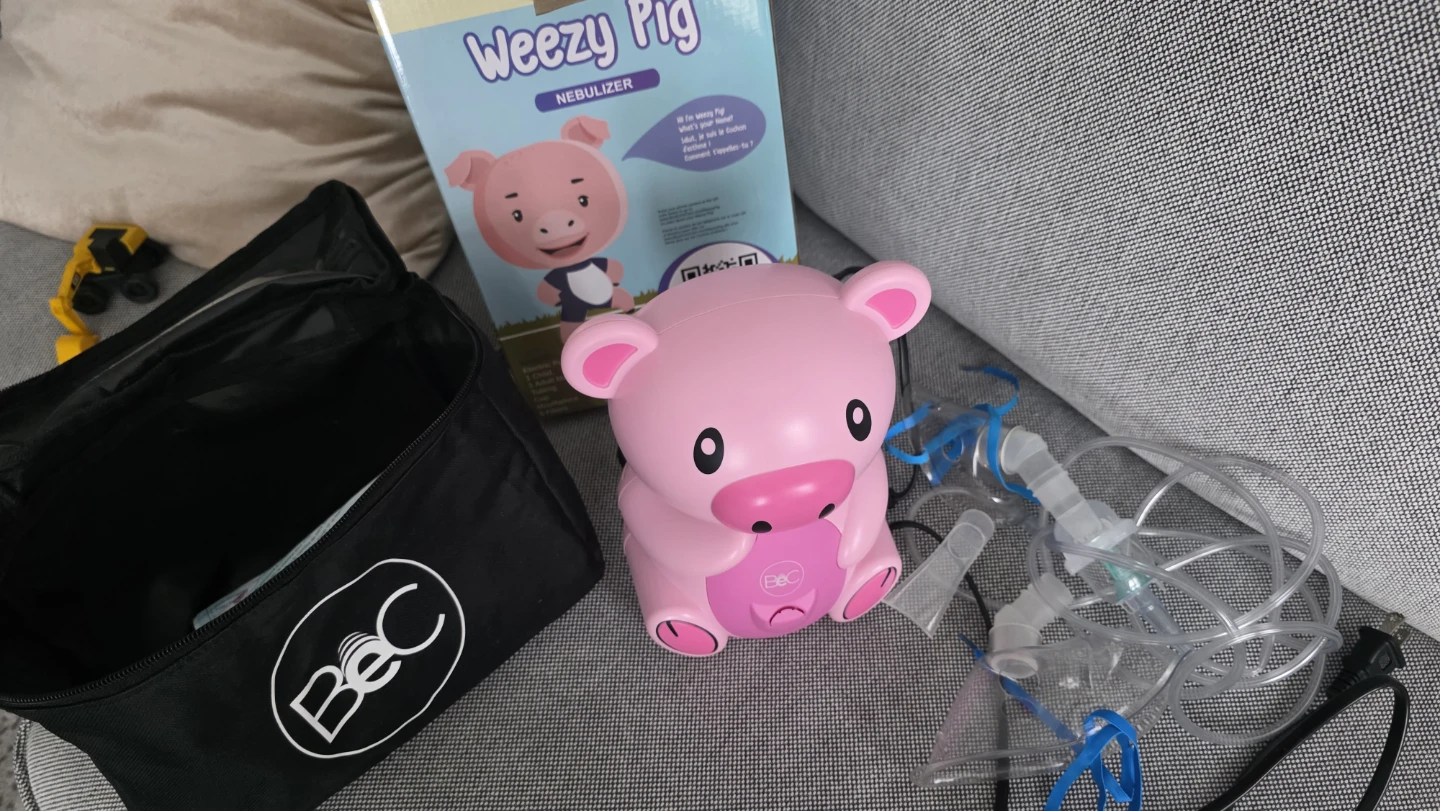 Blue Echo Care Weezy Pig Nebulizer - photo 4
