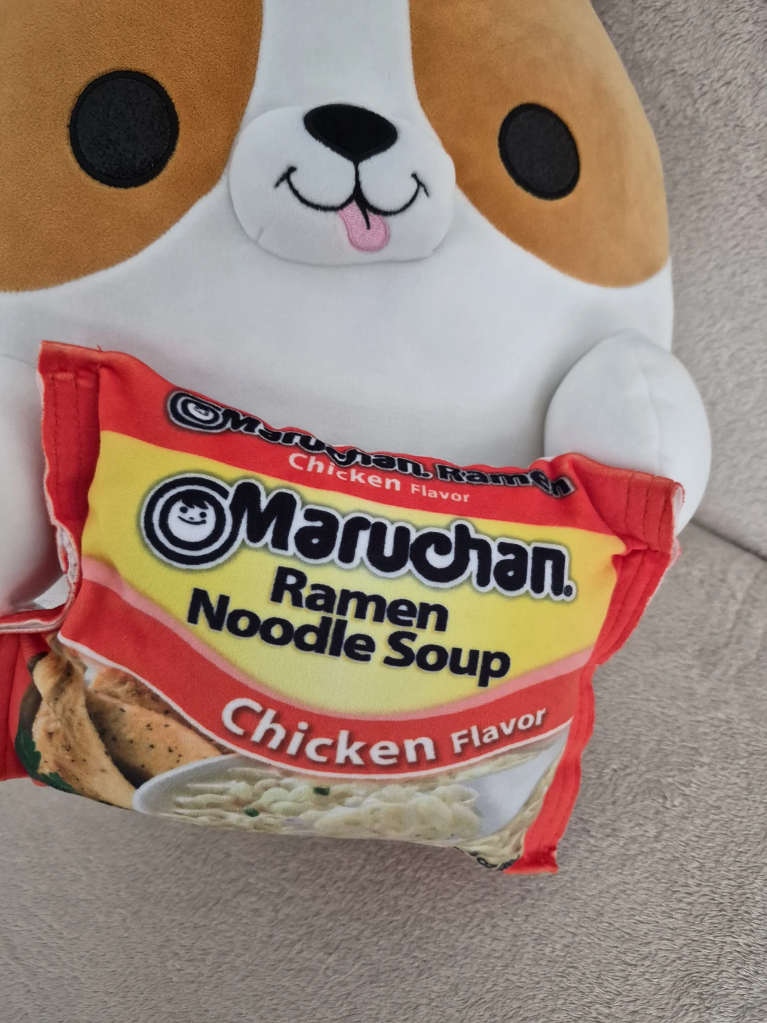 ZURU Snackles Benji Corgi Plush (Maruchan Ramen) - 14" - photo 2
