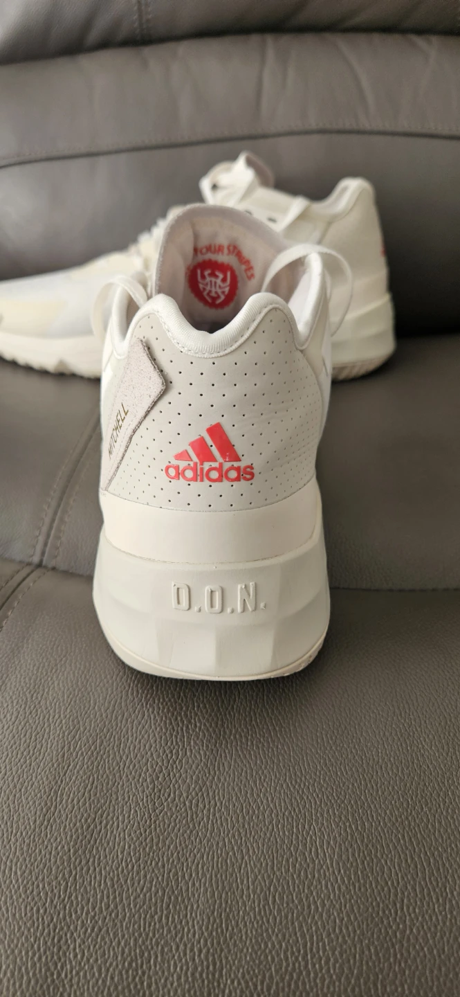 Men's Adidas D.O.N. Issue 4 Ivory White / Mitchell - photo 3