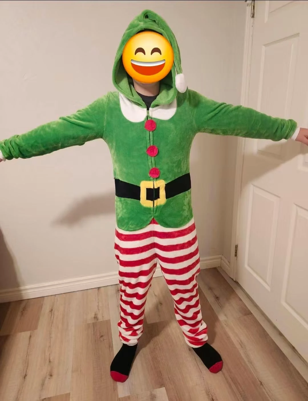 Adult elf onesie/ costume!