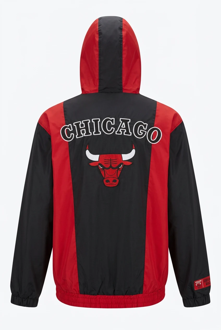 Vintage Chicago Bulls NBA Windbreaker - photo 3