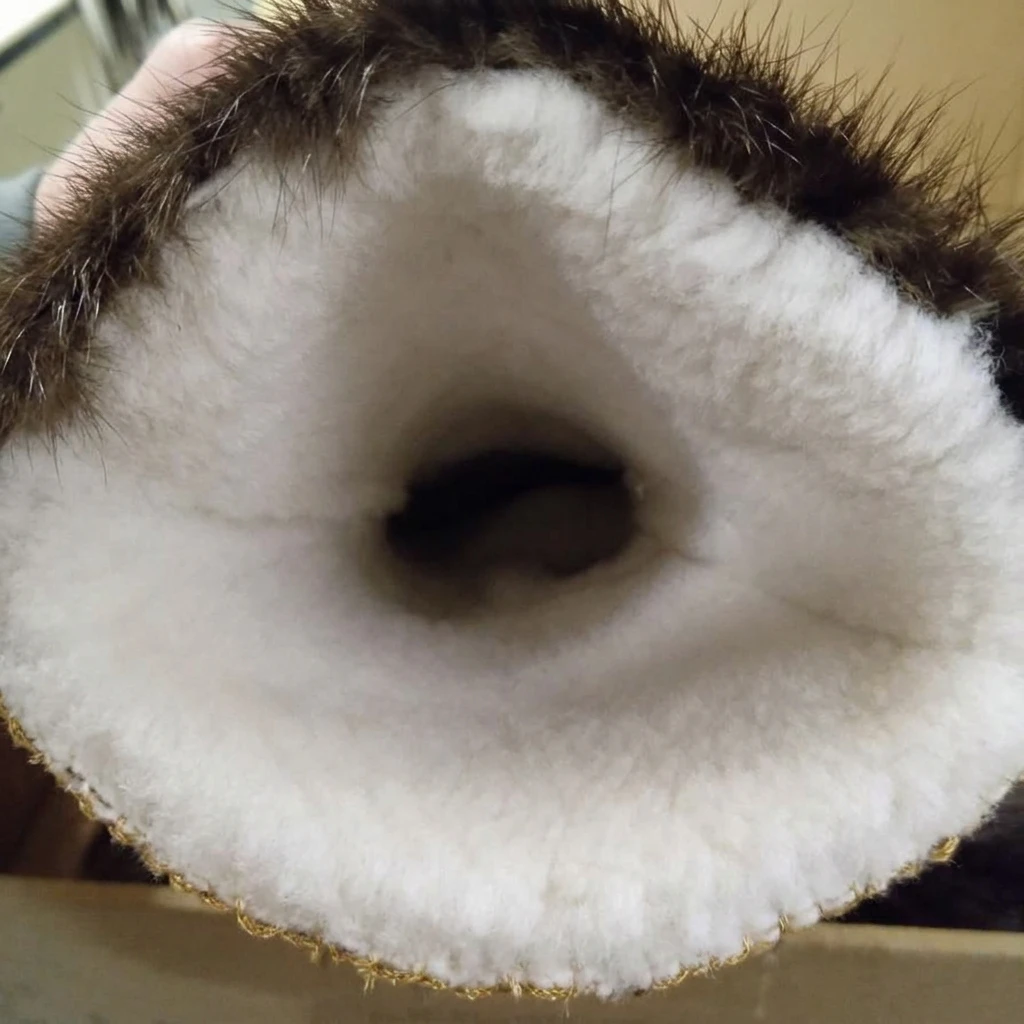Manitobah Mukluks Morris Birch Beaver Fur Gauntlets - photo 5